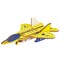 23 Pieces Airplane Jet Model Kit - Wooden Laser-Cut 3D Puzzle